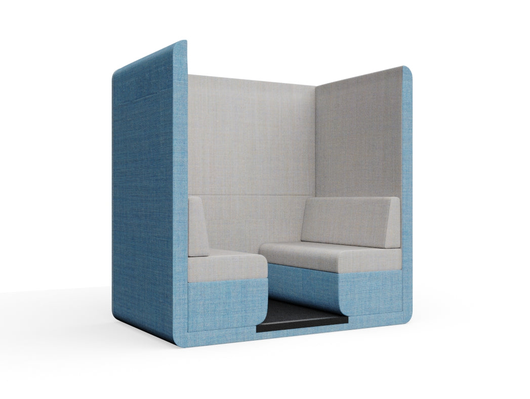 Bob 4 seats No Roof with End Wall Without Table – jddfurniture